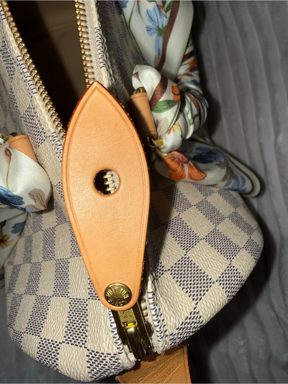 🎉SOLD🎉 Louis Vuitton Speedy 30 in Damier Azur - Picture 6 of 16